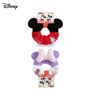 迪士尼发圈可爱米奇米妮儿童成人发绳发带个性独家设计款装饰头花