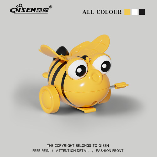 儿童发条玩具趣味仿真翻滚小蜜蜂