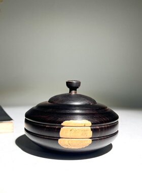 乌木盒茶叶盒咖啡盒糖盒家居用品
