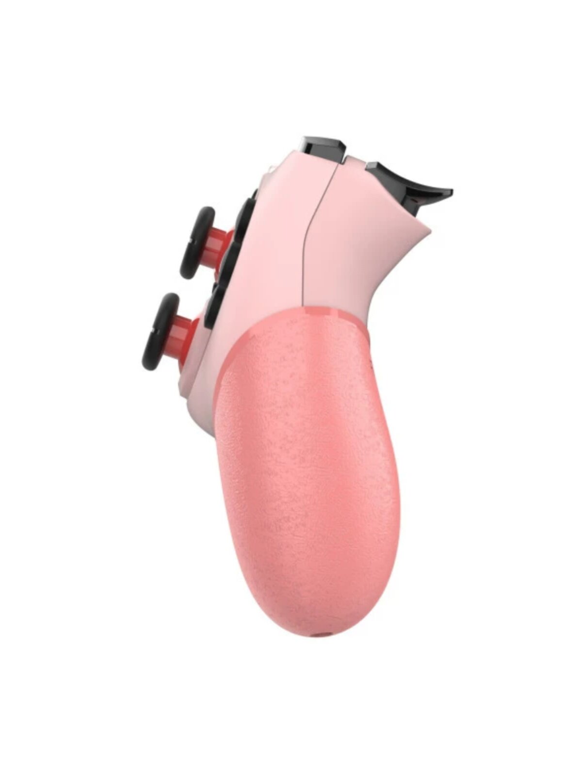 매크로 프로그래밍 및 웨이크업 진동 자이로스코프 스위치 컨트롤러가 포함된 핑크색 무선 블루투스 게임 컨트롤러 전환