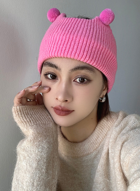 洗脸发带女可爱猫耳朵宽束发带
