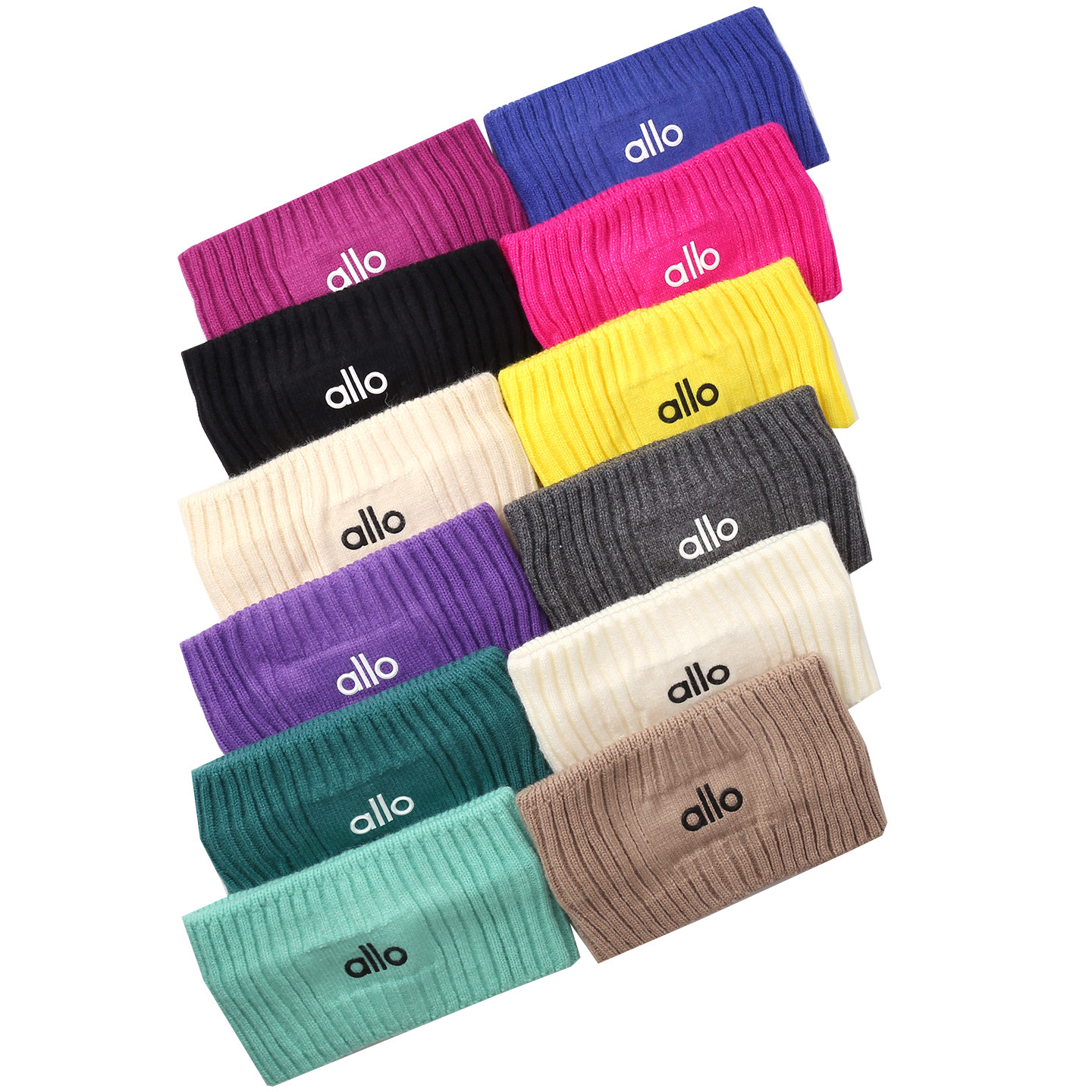 韩版针织毛线发带百搭运动保暖护耳日常外戴防寒头带时尚头箍发饰