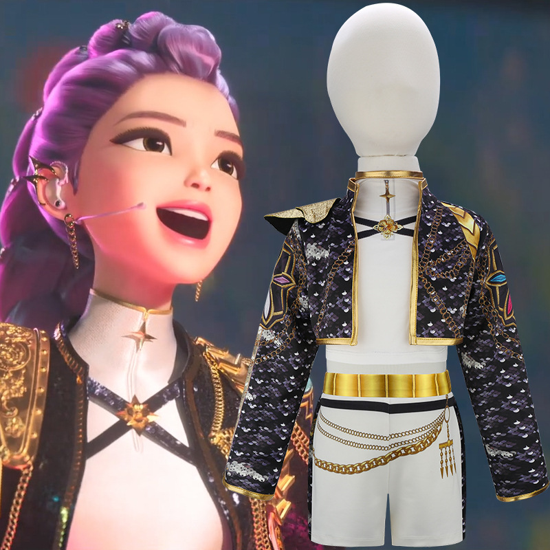 猎魔女团K-POP韩流鲁米同款服装
