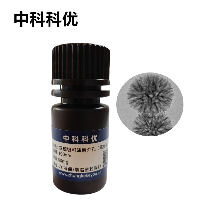 中科科优 双硫键可降解介孔二氧化硅纳米颗粒 树枝状介孔二氧化硅
