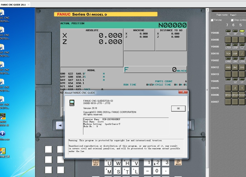 13.FANUC NC GUIDE PRO 20.1虚拟机