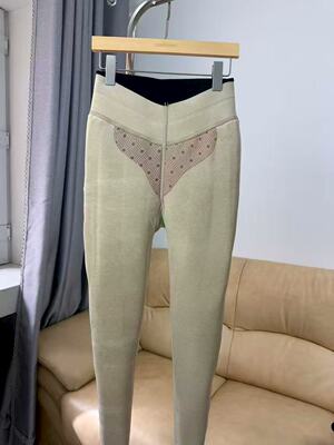 外穿打底棉裤S4号•700克踩脚加厚羊毛保暖一体裤265