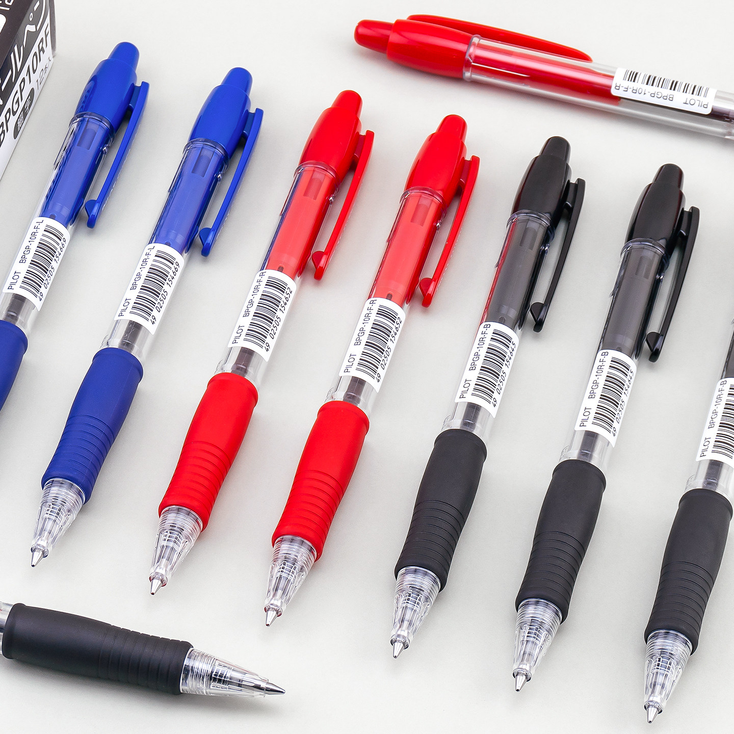 PILOT百乐BPGP10RF按动圆珠笔0.7mm子弹头原子笔黑红蓝办公学生用,文具电教/文化用品/商务用品,圆珠笔,淘宝优惠券,粉丝福利购,淘宝优惠卷