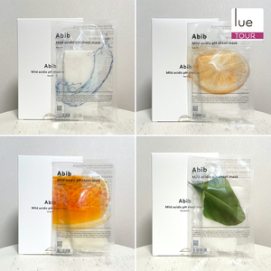 (韩国正品) Abib阿彼芙弱酸性面膜(10片装)水库 鱼腥草 蜂蜜 柚子
