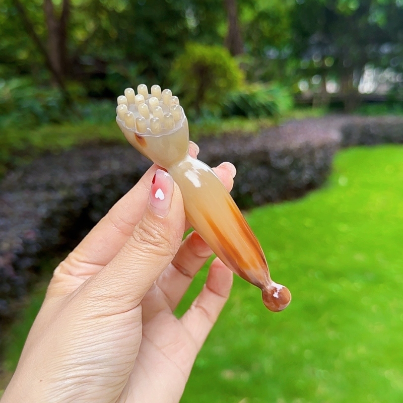 牛角一体莲蓬拨筋点穴