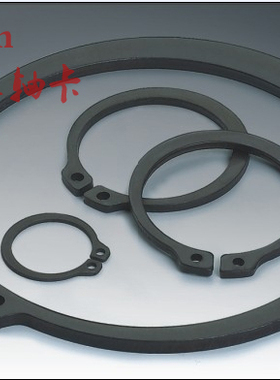 JB/ZQ4342重型轴用挡圈 重型卡簧 外卡促销 加厚轴卡25*2-34*2.5