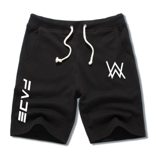 男女中学生电音套装 艾伦沃克裤 faded同款 艾兰沃克短裤 纯棉 子