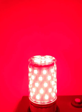 KTV娱乐彩色led灯E14超亮E27螺口12粉黄红蓝绿色16W彩色红光灯泡