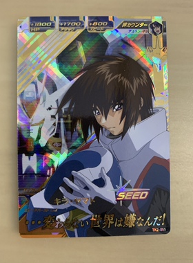 万代 高达次世代 SEED TK2-055 基拉大和 CP闪卡 街机卡