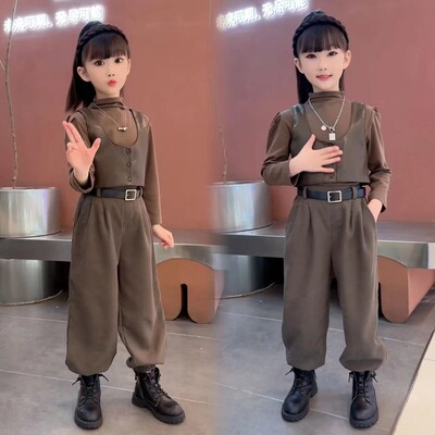 女童春秋款套装2025新款秋装秋款