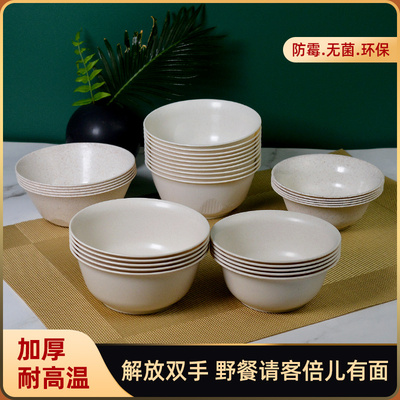 一次性方便携带的塑料汤碗饭碗