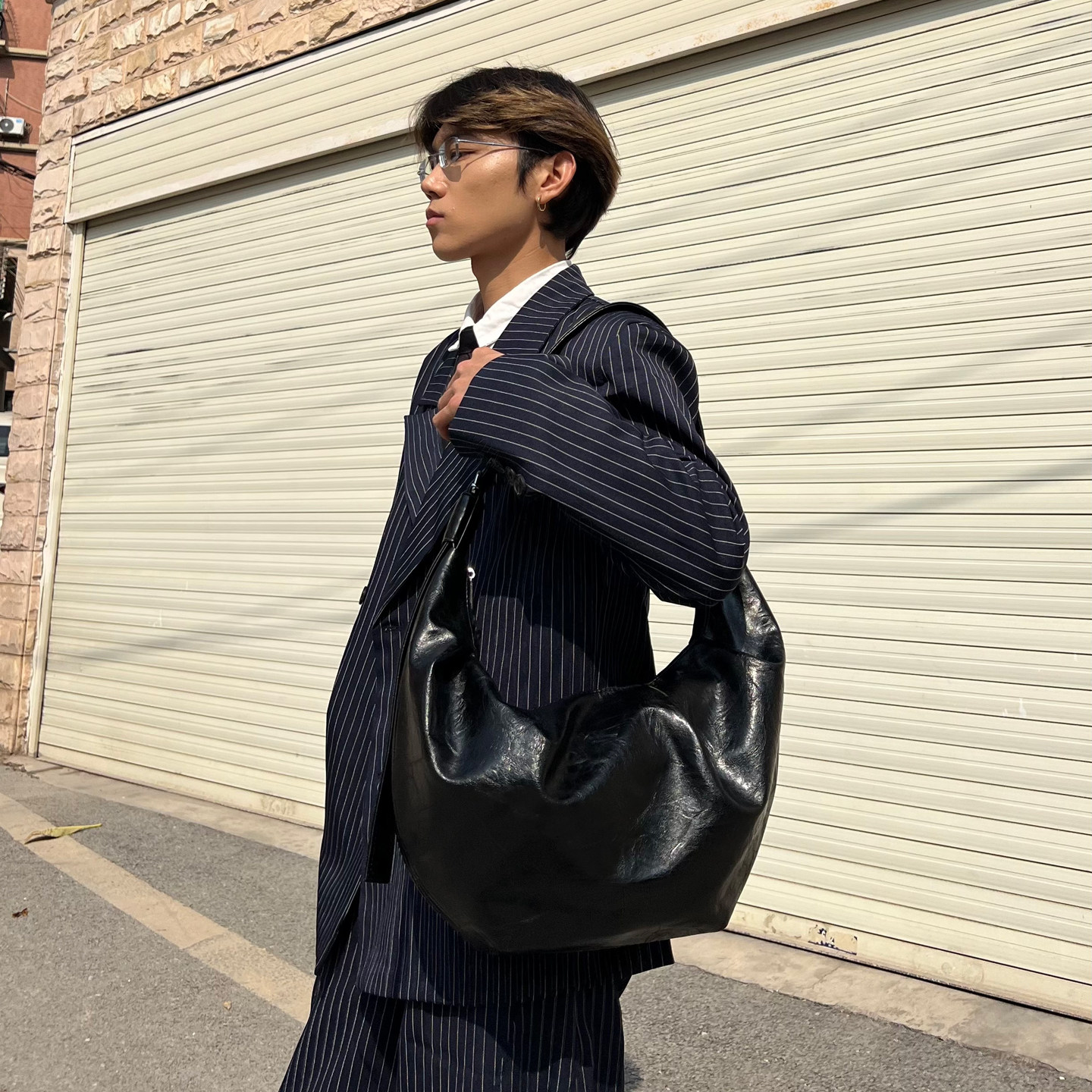 YUEN日系松弛感饺子包托特挎包ins复古腋下手提月牙饺子包个性潮,箱包皮具/热销女包/男包,男士包袋,淘宝优惠券,粉丝福利购,淘宝优惠卷