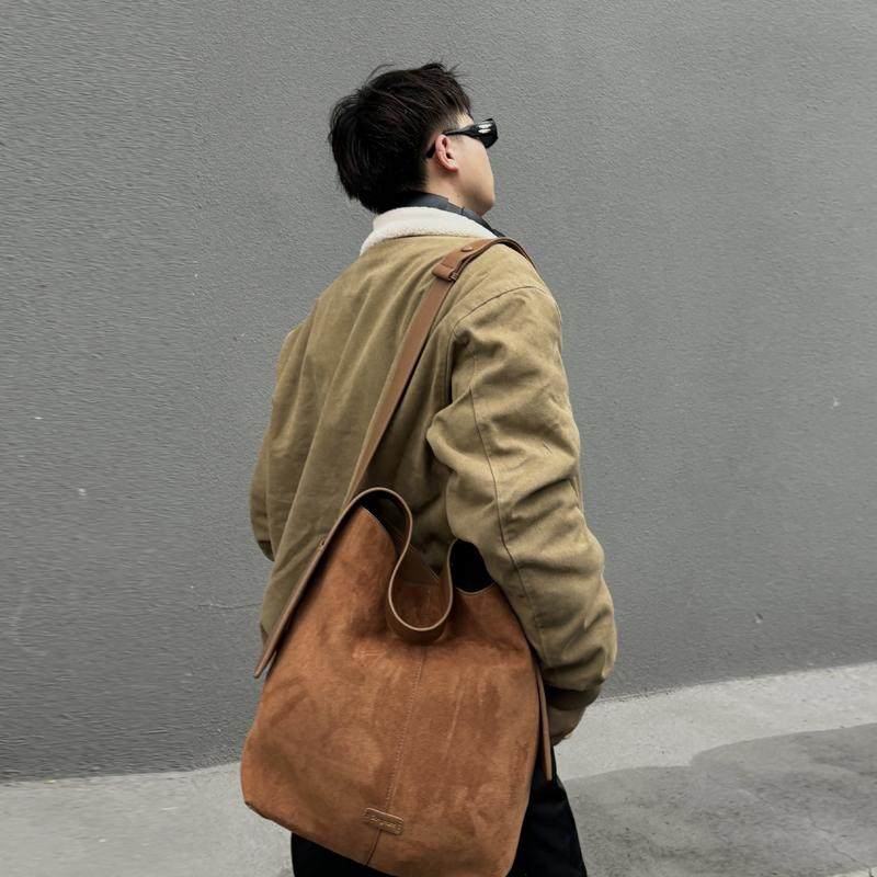 YUEN时髦复古单肩斜挎腋下大容量麂皮绒慵懒风挂耳包购物袋男女潮,箱包皮具/热销女包/男包,男士包袋,淘宝优惠券,粉丝福利购,淘宝优惠卷