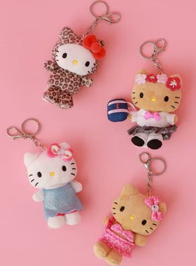 现货 日本三丽鸥Kitty & REPIPI联名小挂件 挂饰小鼻嘎me%