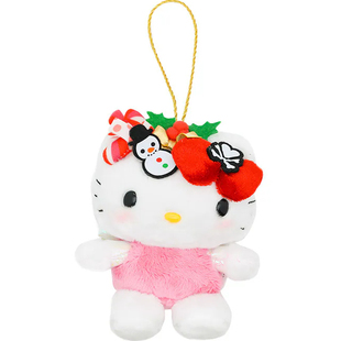 国内现货 美版三丽鸥 Kitty TOKIDOKI 圣诞雪人 娃娃挂件