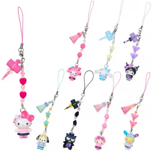 国内现货 日本三丽鸥平成辣妹挂饰手机绳挂件Kitty小羊美乐蒂盲盒
