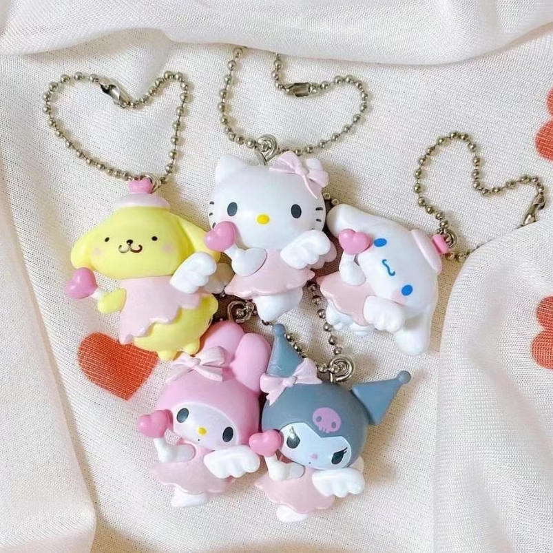 批发/现货 日本 万代三丽鸥 梦天使 爱神挂件挂饰扭蛋 Kitty