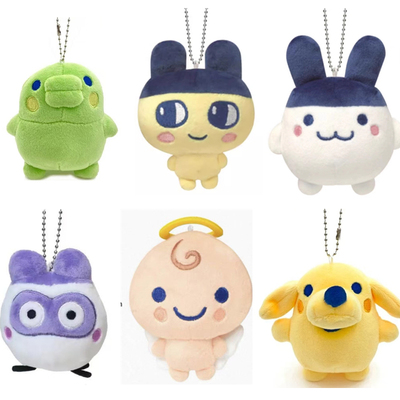 包邮现货 日本正版 拓麻歌子毛绒挂件钥匙扣束口袋 麻每吉 咪咪