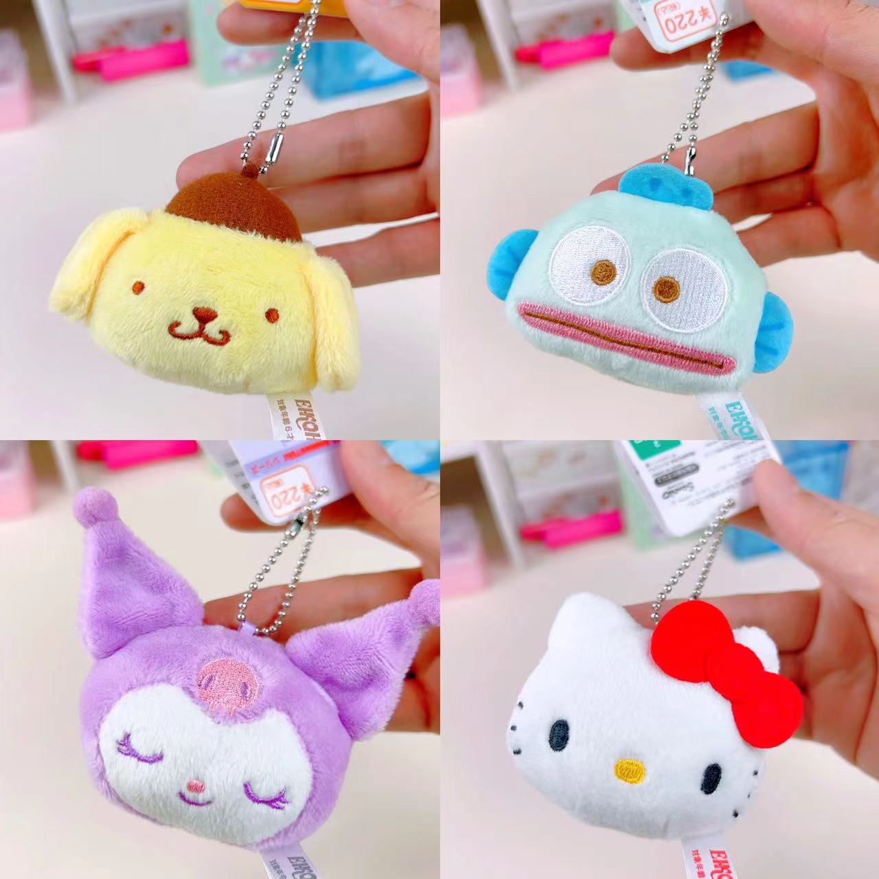 三丽鸥卡通毛绒挂件挂饰