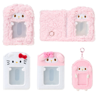 国内现货 日本三丽鸥Kitty小羊毛绒应援卡册相册本收纳册立牌痛包