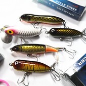 发声响嘴尾桨魔鬼拖拉机铅笔波爬米诺VIB雷蛙亮片路亚饵