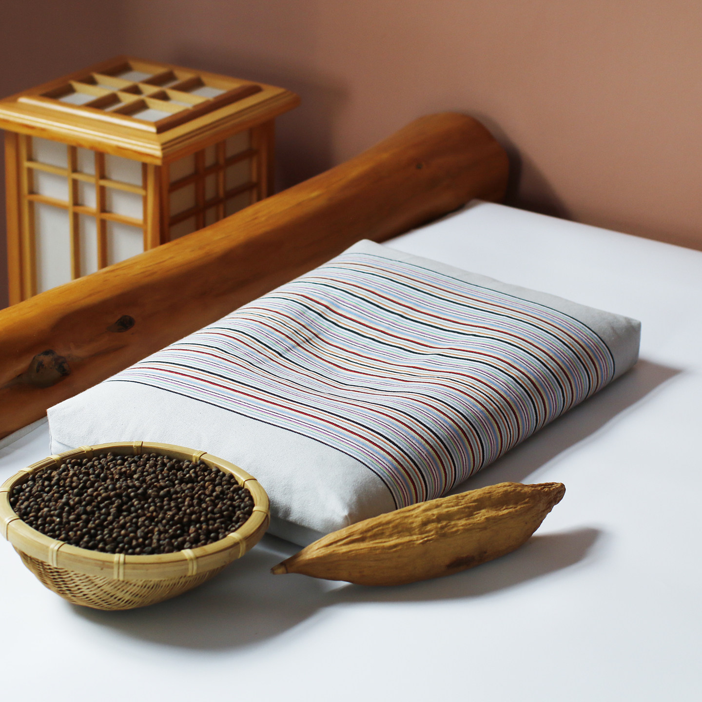 木棉籽枕头可塑形硬枕纯木棉籽粒透气支撑护颈椎睡眠枕木棉籽枕头