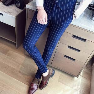 西服套装男三件套韩版修身商务正装新郎结婚礼服西装XF21P265图片