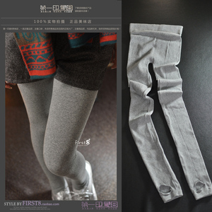 3件包邮 大弹力外穿直纹踩脚裤 九分裤 打底裤春秋初冬舒适加长女