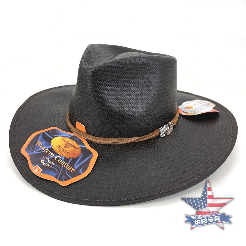 美国进口博海特正宗西部牛仔帽