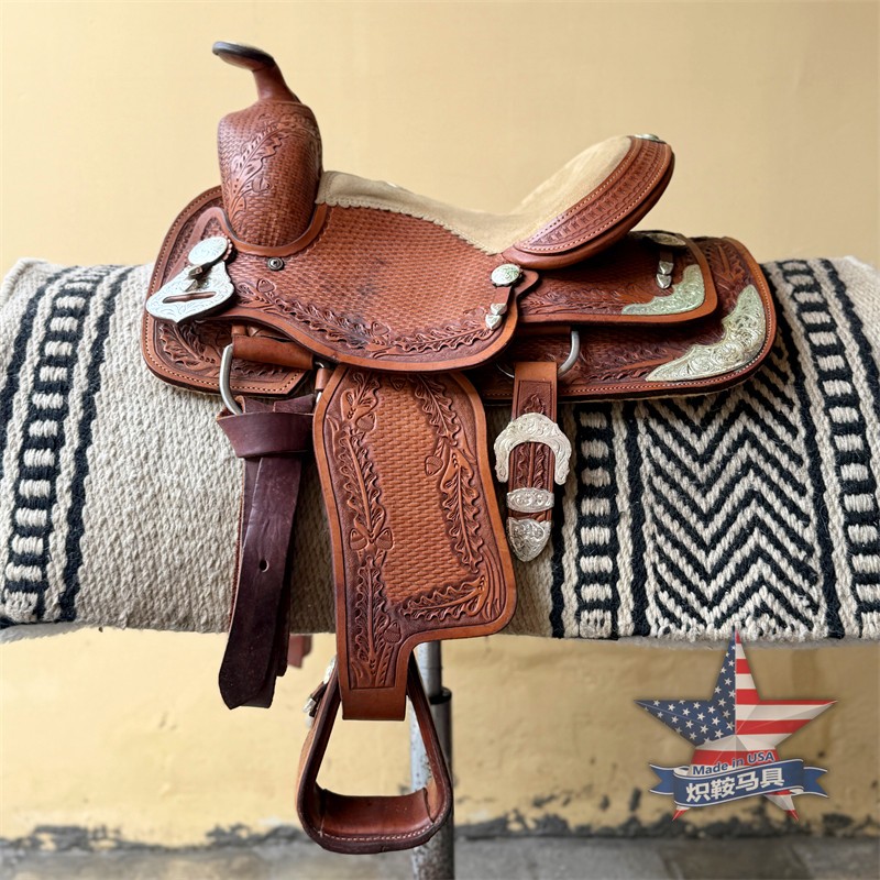 进口美国原产名牌ALAMO西部鞍