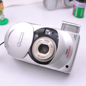 库存新佳能小霹雳Prima Super 90Wide广角胶片傻瓜相机带微距点测