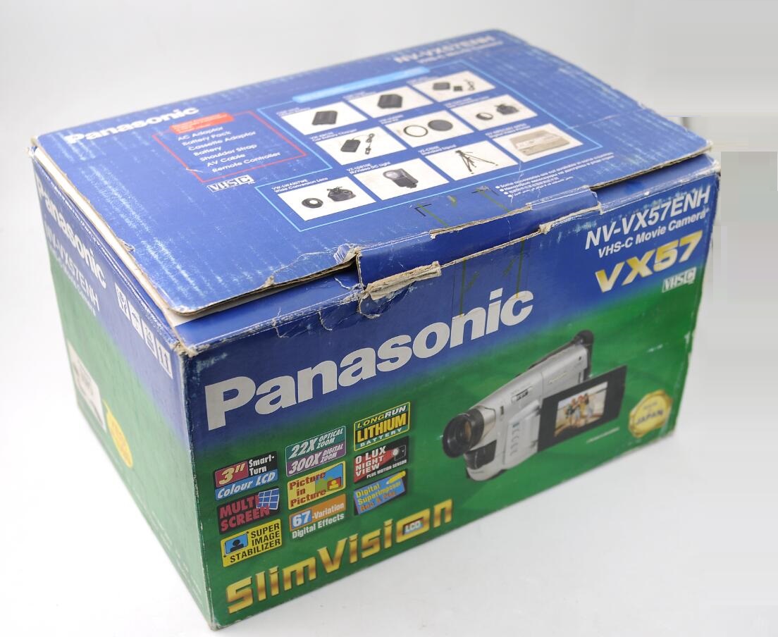 Panasonic/松下NV-VX57ENH VHS C 复古怀旧模拟DV带磁带摄像机