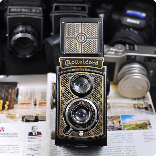 德国禄莱柯德RolleicordI花脸猫双反120相机6×6
