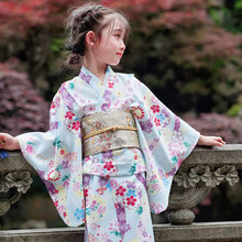 和服女童和服儿童日式浴衣儿童樱花拍照小孩服童春夏春季夏季