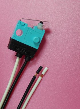 原装进口松下ASQ10637 绿松石小型防水密封微动开关 下方出线车载