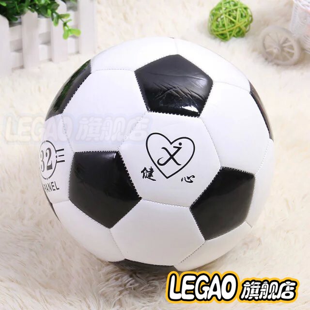 儿童足球2号3号4号5号机缝足球 PU防滑耐磨手缝足球 训练比赛用球