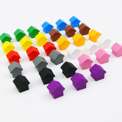 桌游大富翁卡卡颂小房子