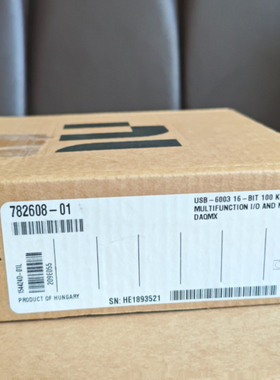 NI USB-6003 782608-01  USB多功能I/O设备