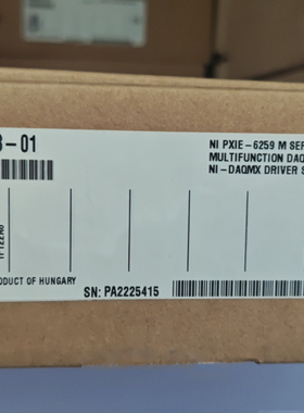 NI PXIE-6259 PXI多功能I/O模块 原装正品全新