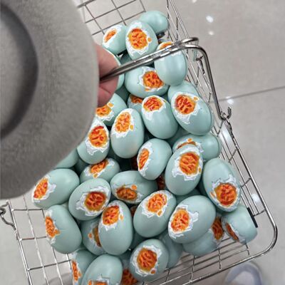 哈尔滨文创同款咸鸭蛋立体磁性