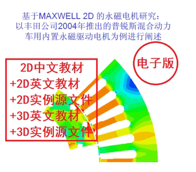 丰田混动汽车普锐斯prius内置永磁电机Maxwell有限元教程