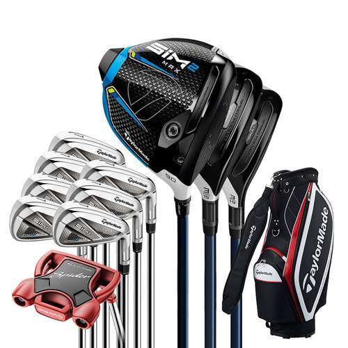 正品Taylormade泰勒梅高尔夫球杆SIM2 MAX 男士套杆全套