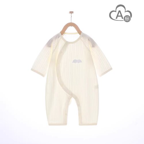 宝宝和尚服A类纯棉夏天衣服透气新生婴儿连体衣哈衣爬服安阳童装