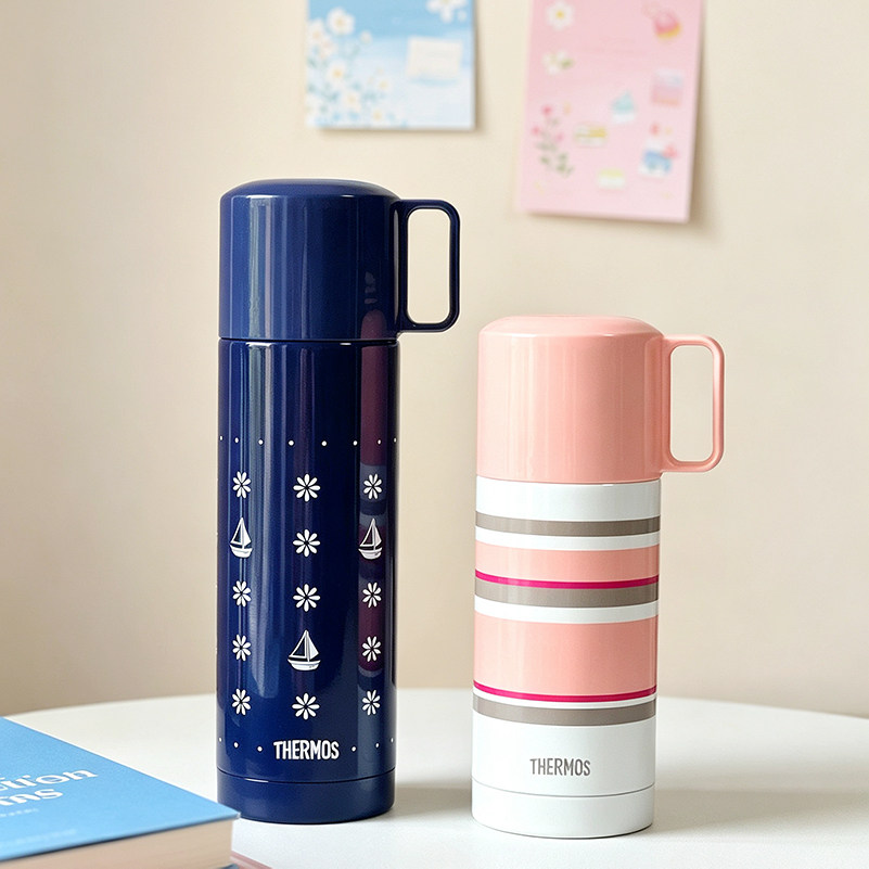 膳魔师保温杯杯盖可以当水杯
