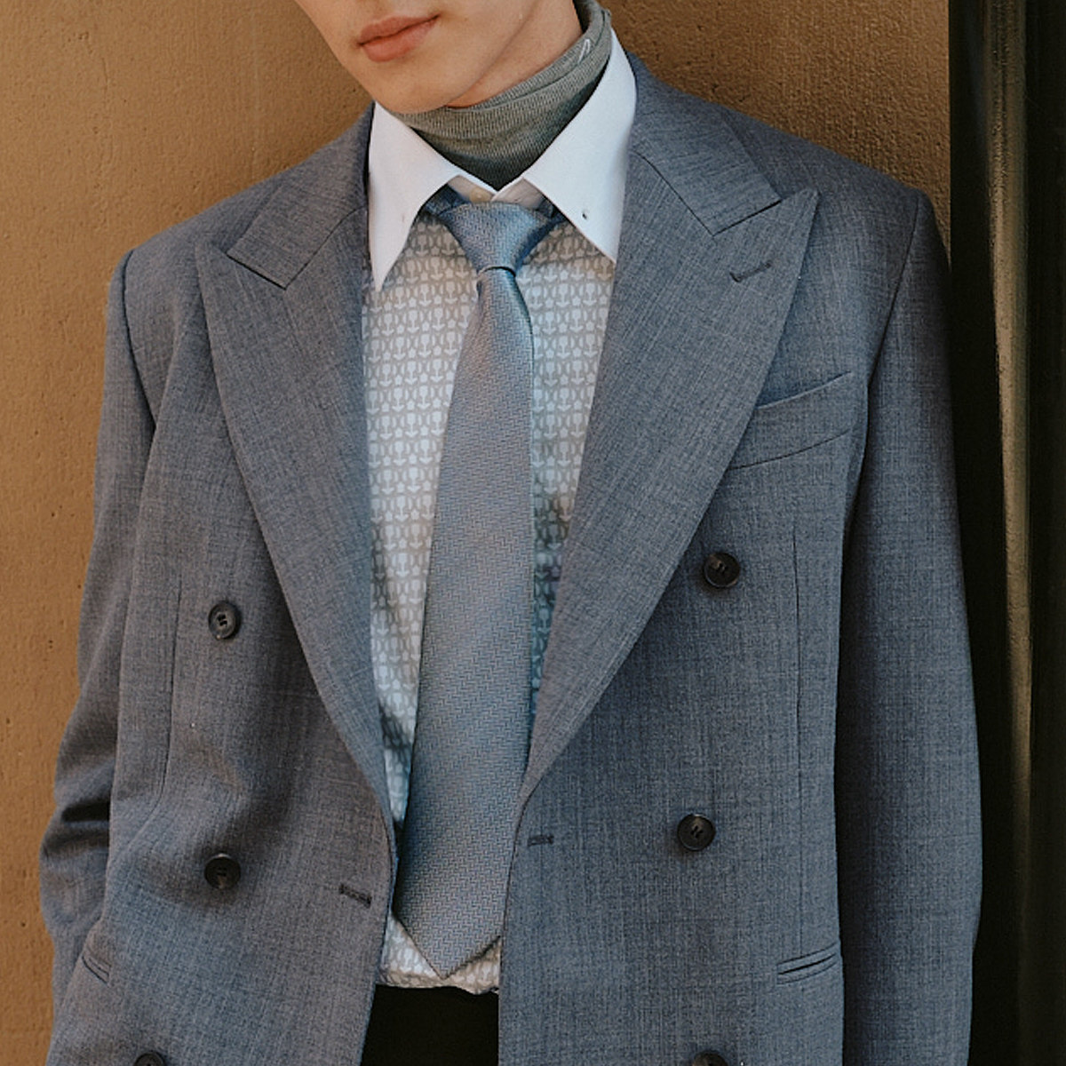 吉约蒙男士时尚潮流蓝灰色箭头形领带商务休闲高级感新郎结婚领带,服饰配件/皮带/帽子/围巾,领带,淘宝优惠券,粉丝福利购,淘宝优惠卷