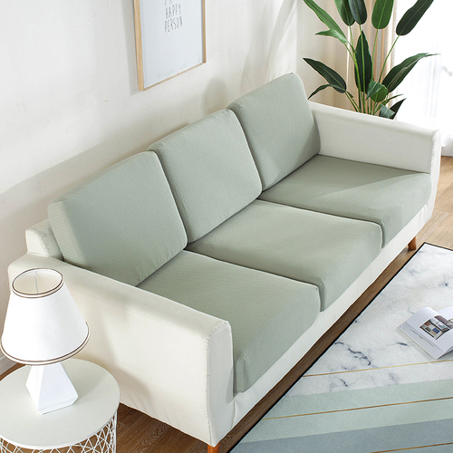 Sofa cover waterproof, non-slip and urine insulation New pure color Nordic narrow armrest half-pack cushion cover backrest cover sofa cover